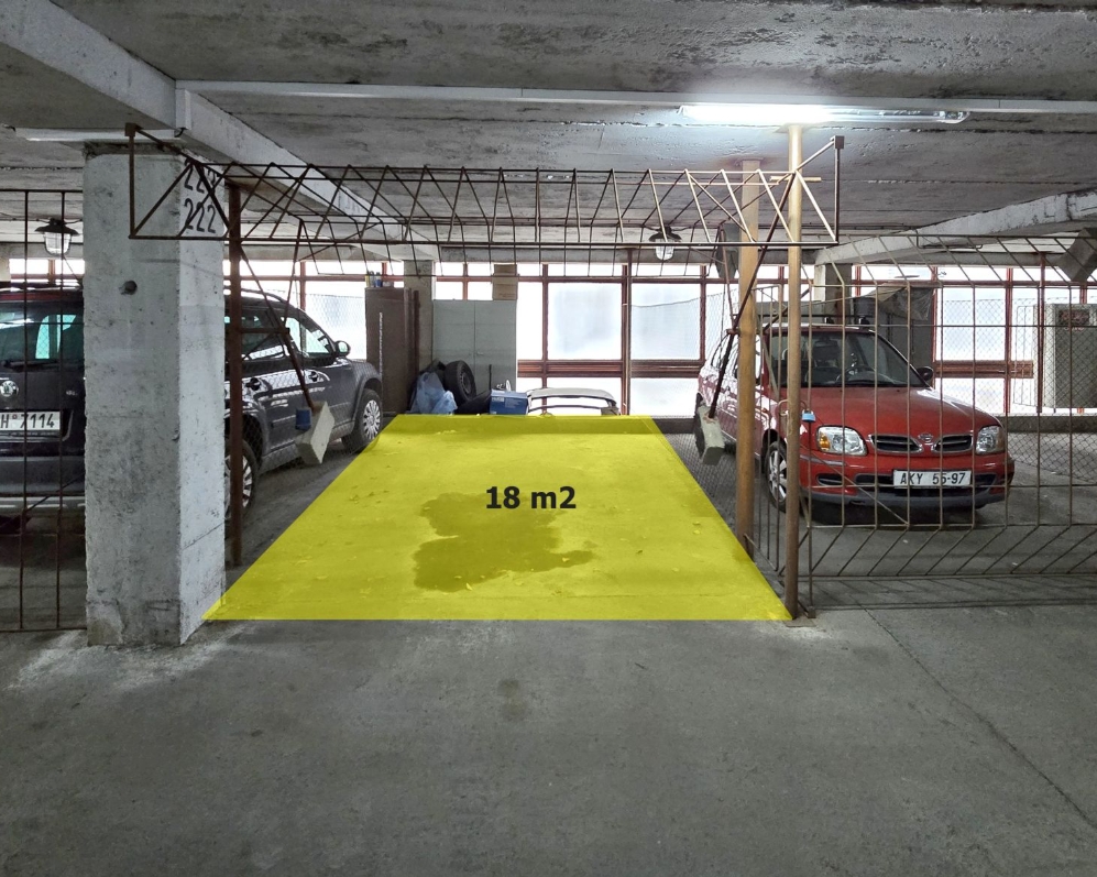 Garážové stání Praha-Střížkov